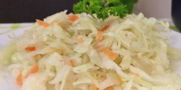 хрустящая квашеная капуста