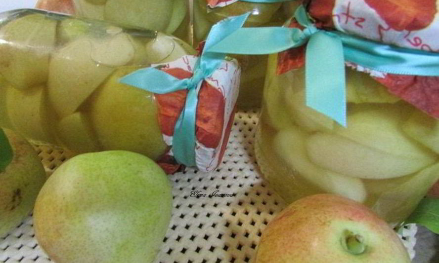 Рецепт компота грушевого с медом