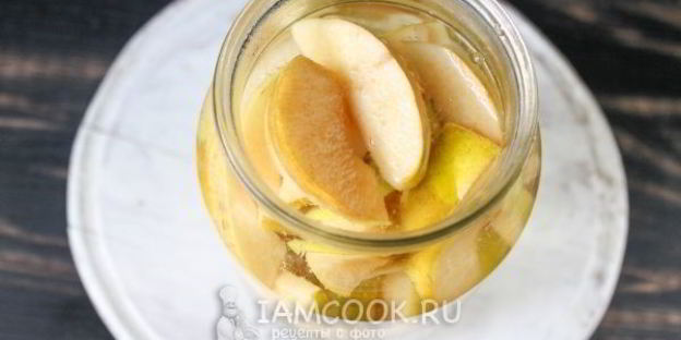 компот из айвы на зиму