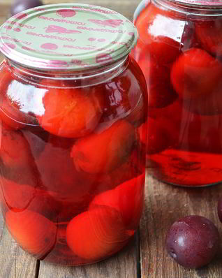 Компот из алычи