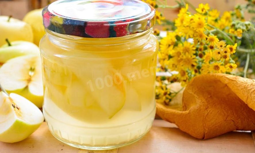 Рецепт компота из белого налива на зиму