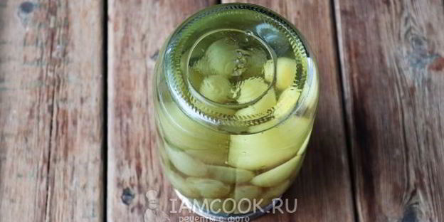 компот из белого винограда на зиму