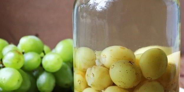 компот из белого винограда на зиму