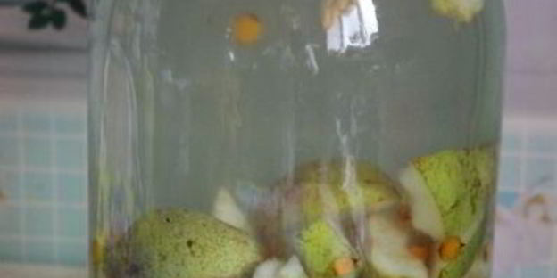 компот из груш и облепихи на зиму