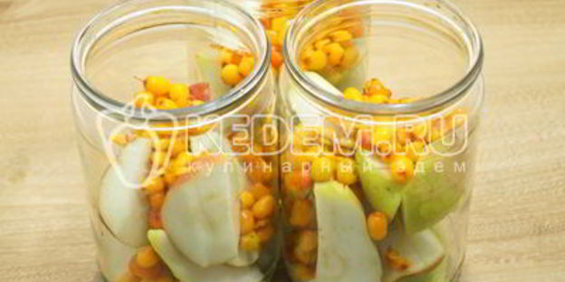 компот из груш с облепихой