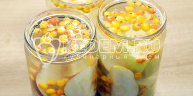 компот из груш с облепихой