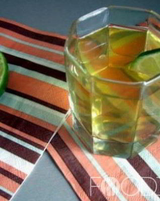 Компот из крыжовника с апельсином