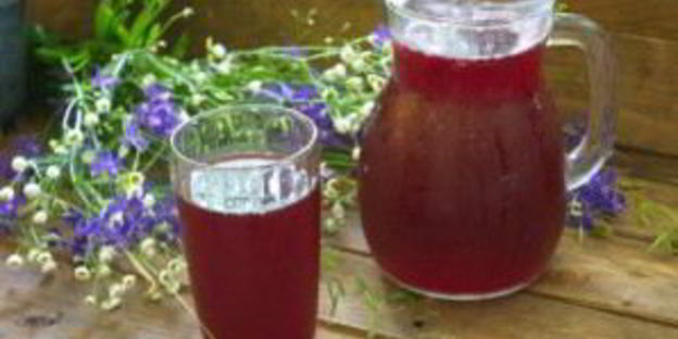 компот из малины и вишни