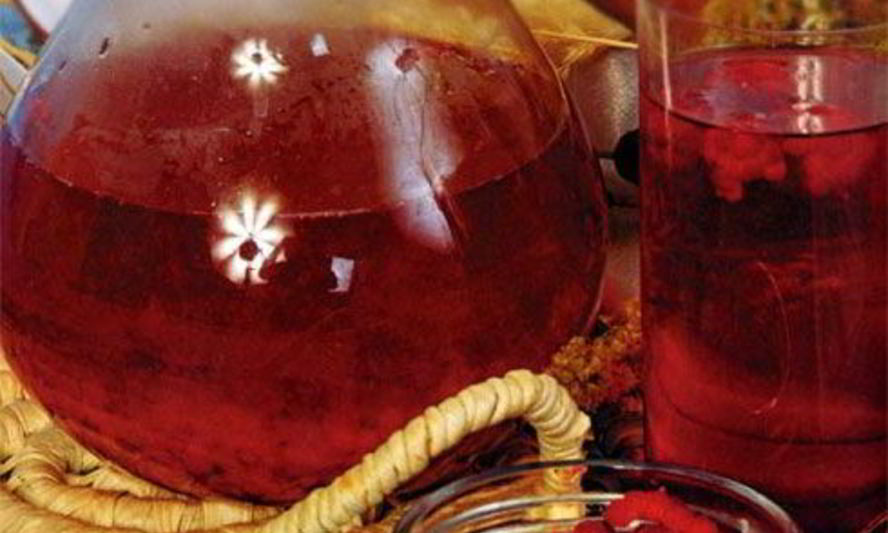 Рецепт компота из малины