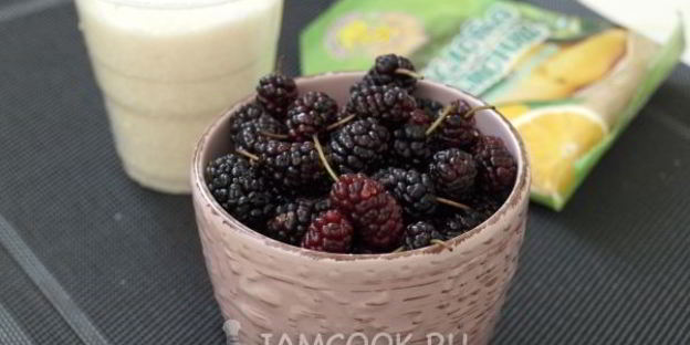 компот из шелковицы на зиму