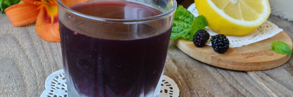 Компот из шелковицы