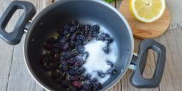 компот из шелковицы