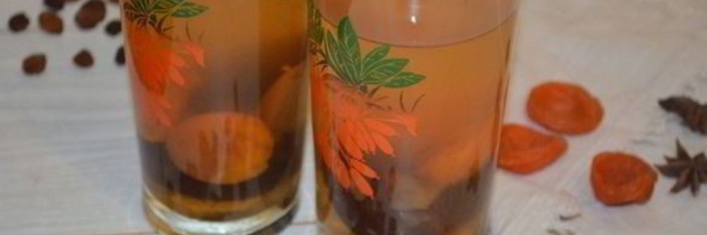 Компот из сухофруктов и изюма