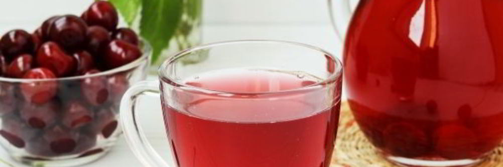 Компот из вишни и черешни