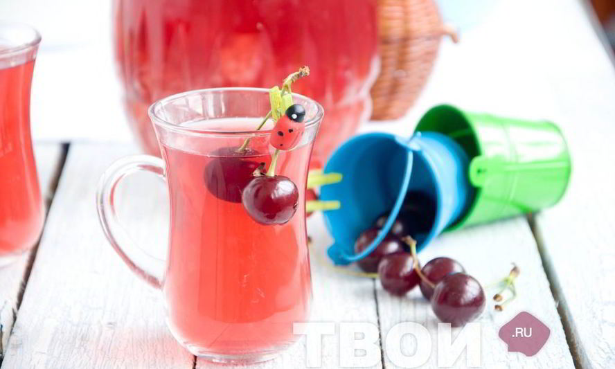 Рецепт компота из вишни