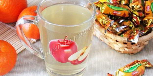 компот из яблок и апельсинов