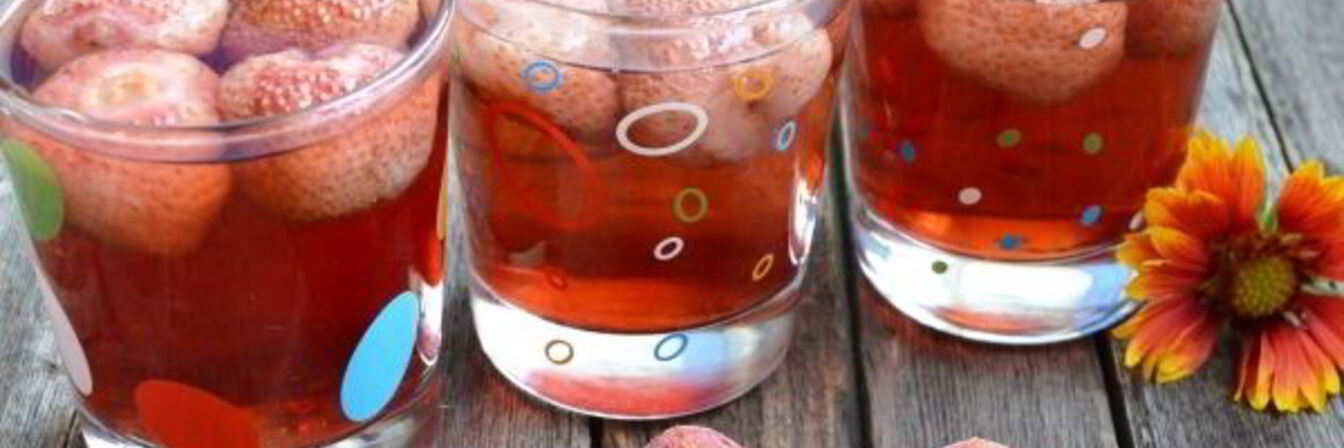 Компот из замороженной клубники