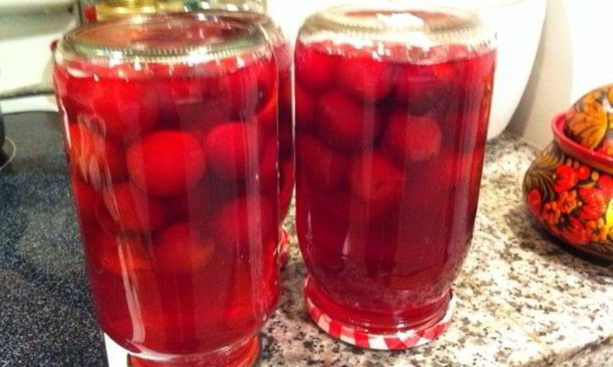 Рецепт компота на зиму