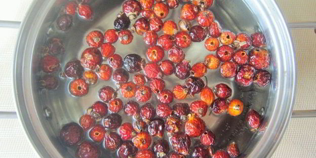 компот с шиповником и имбирем