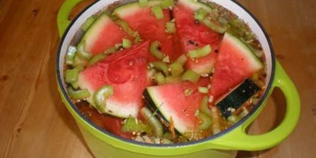 консервированный арбуз в банках на зиму