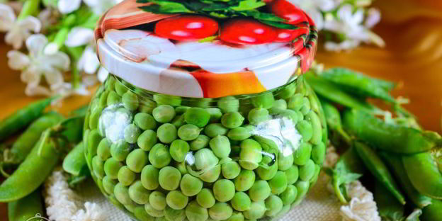 консервированный горошек на зиму