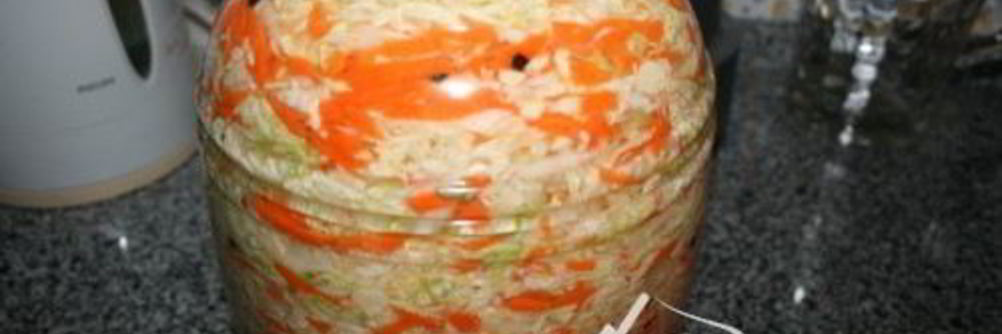 Квашеная капуста без рассола