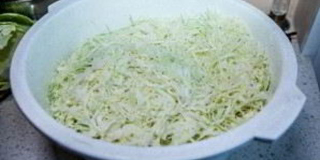 квашеная капуста с клюквой