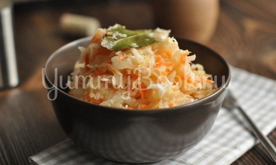 Рецепт квашеной капусты