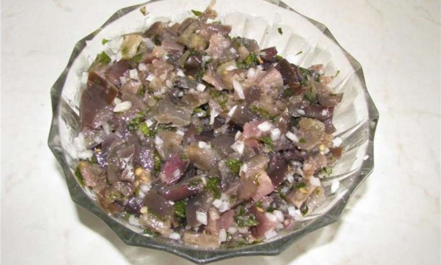 Рецепт квашеных баклажанов