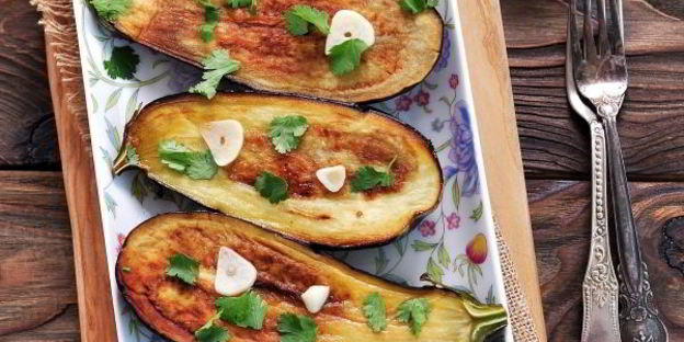 баклажаны маринованные с чесноком