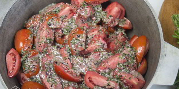 быстрые маринованные помидоры