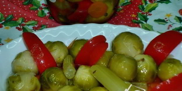 маринованная брюссельская капуста