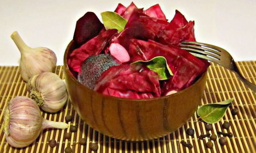 Рецепт маринованной красной капусты