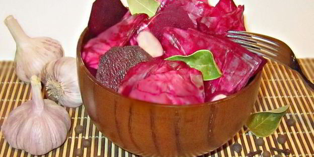 маринованная красная капуста