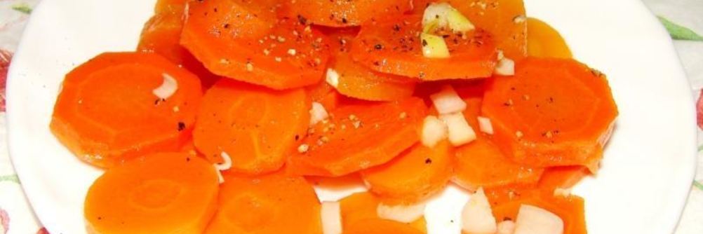 Маринованная морковь Медная монетка