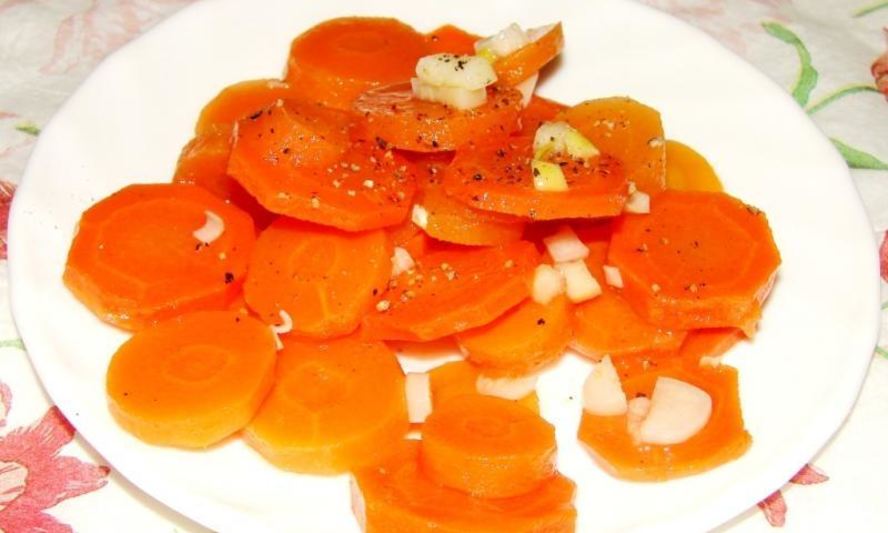 Рецепт маринованной моркови медной монетка