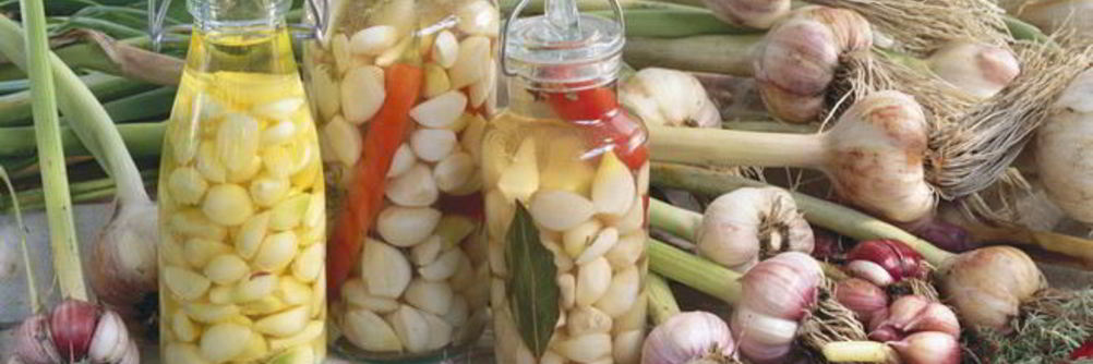 Маринованный чеснок по-корейски