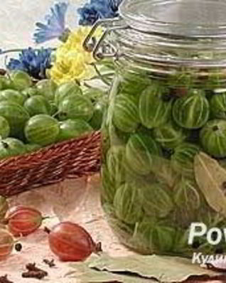 Маринованный крыжовник