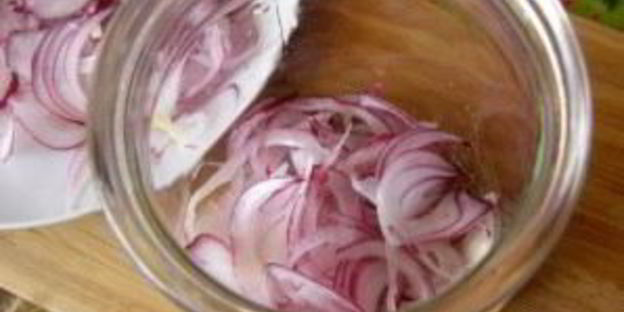 маринованный лук на зиму без стерилизации