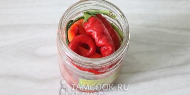 маринованный острый перец на зиму