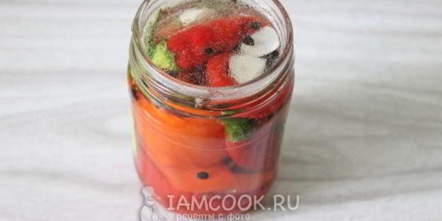 маринованный острый перец на зиму