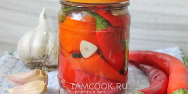 маринованный острый перец на зиму