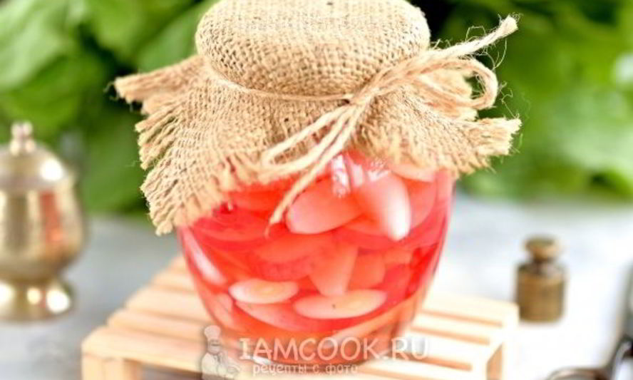 Рецепт маринованного редиса