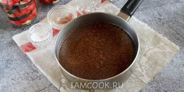 маринованные баклажаны с перцем на зиму