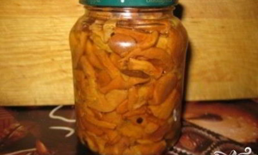 Рецепт маринованных лисичек с яблочным уксусом
