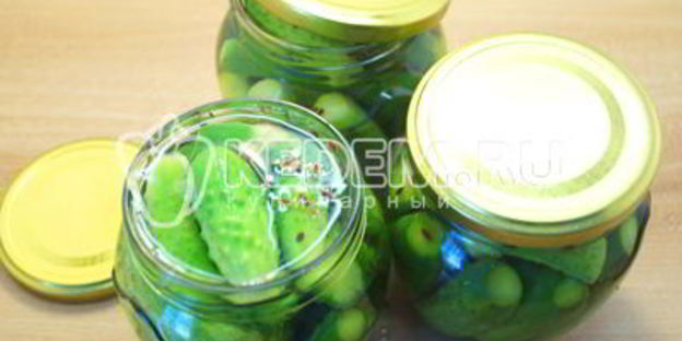 маринованные огурцы фирменные