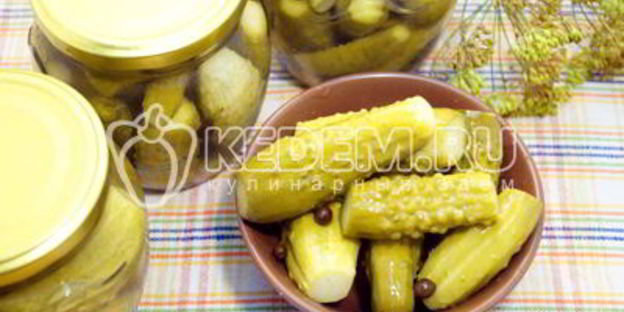 маринованные огурцы фирменные