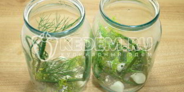 маринованные огурцы с хреном