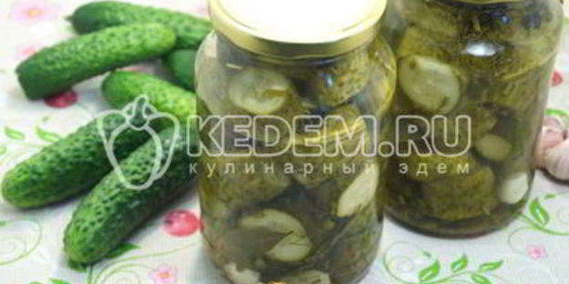 маринованные огурцы с укропом закусон