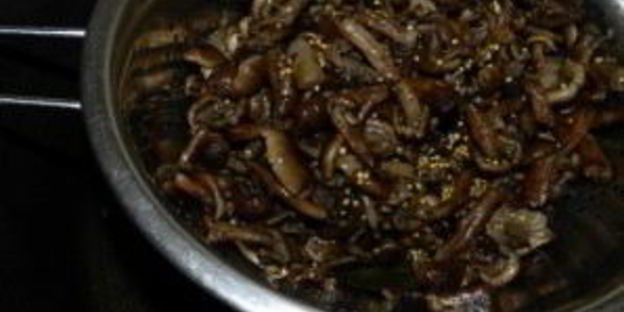 маринованные опята с горчицей